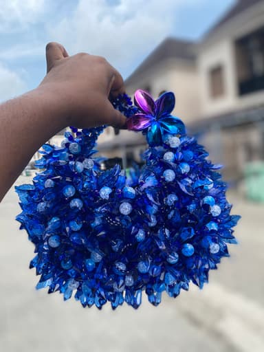 Bead Bag Flare (Royal Sapphire)