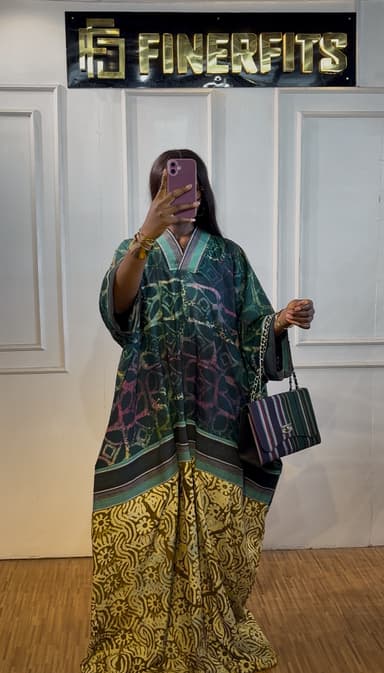 Adire Bubu Gown