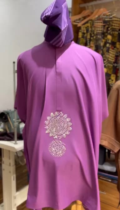 Deolu Custom Agbada