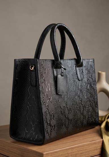 Alligator print Maxi Tote